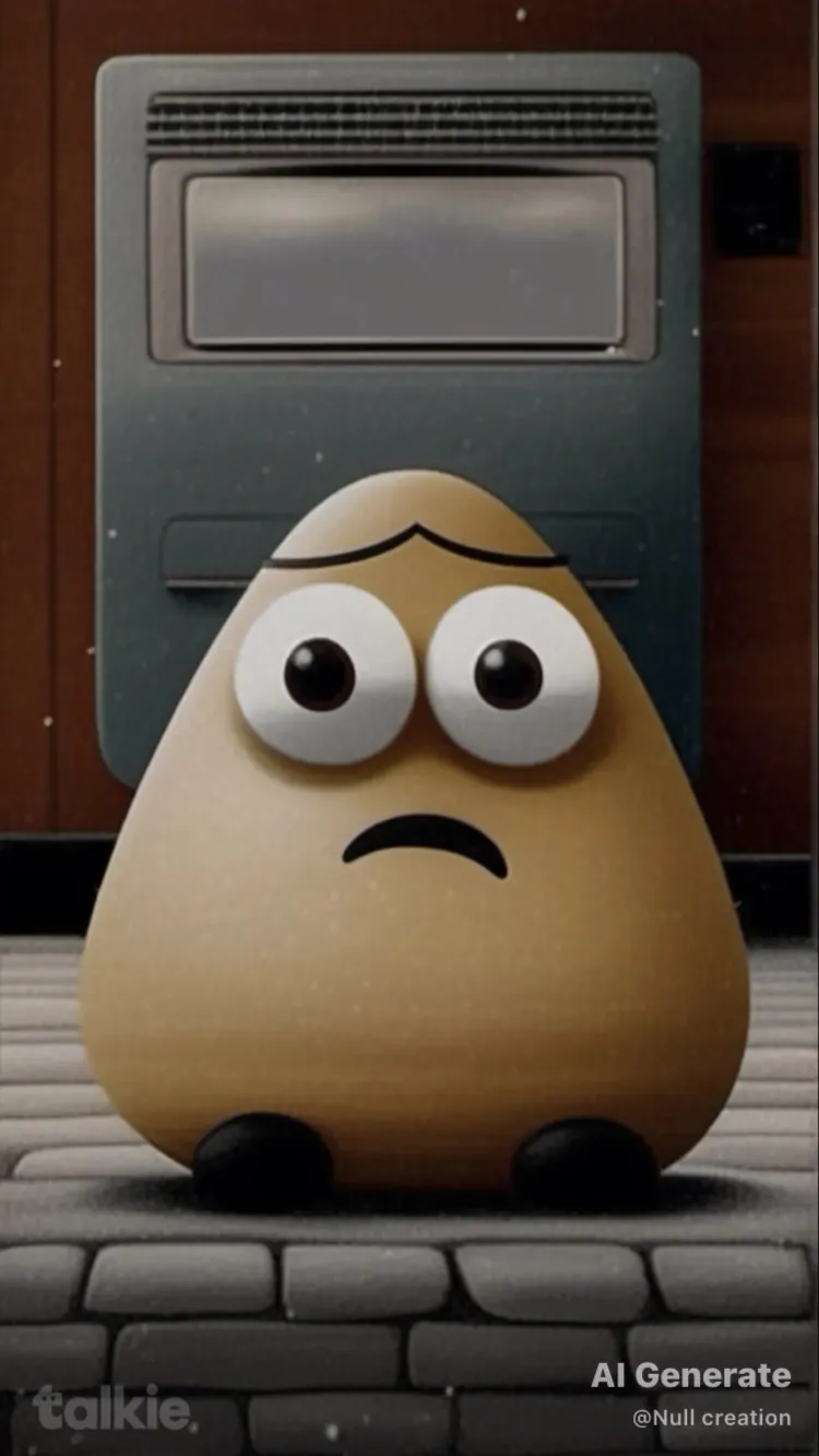 ai character: Pou background