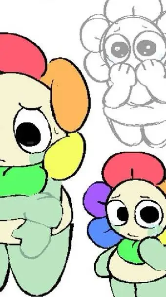 ai character: sad dandy background