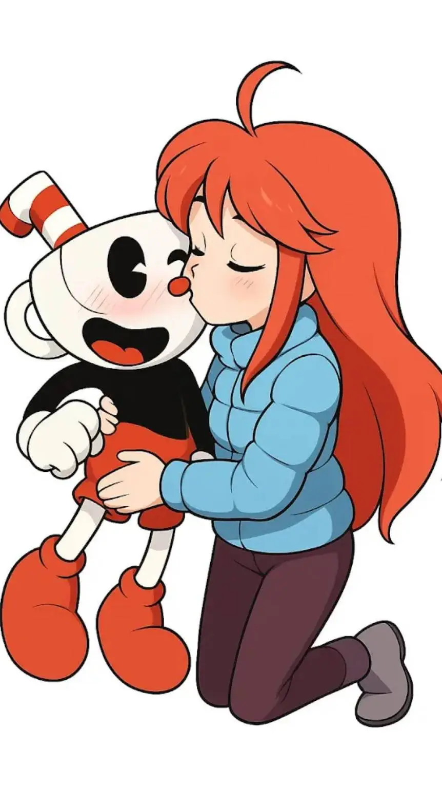 ai character: cuphead x madeline background