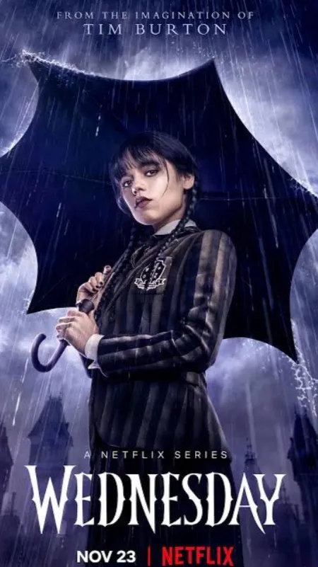 ai character: Wednesday background