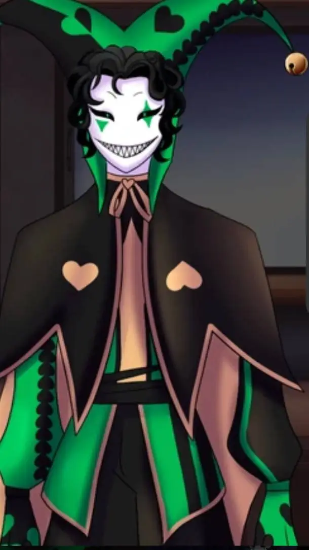 ai character: Harlequin background
