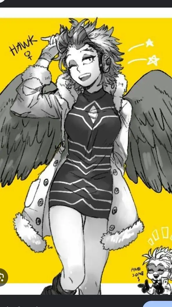 ai character: hawk's daughter background