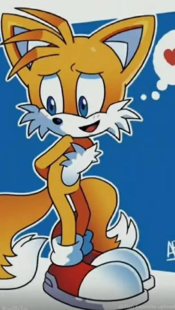 ai character: tails in love you  background