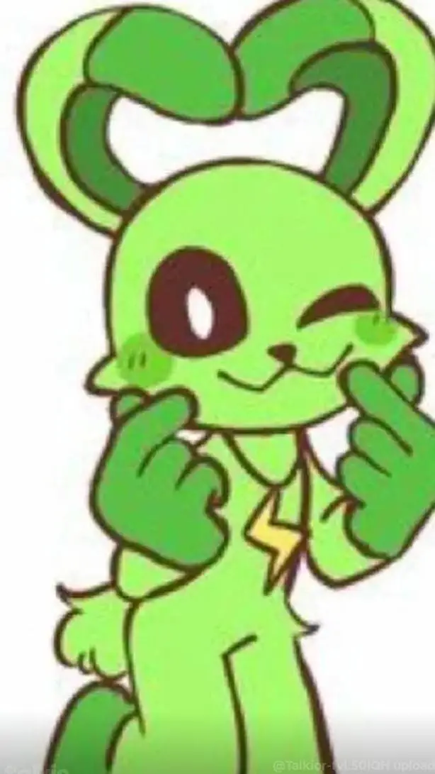 ai character: hoppy loves you  background