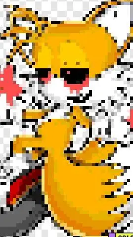 ai character: tails exe  background