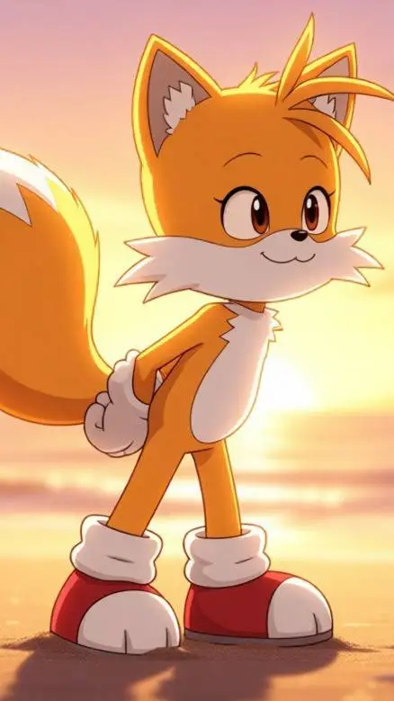 ai character: yandere tails  background