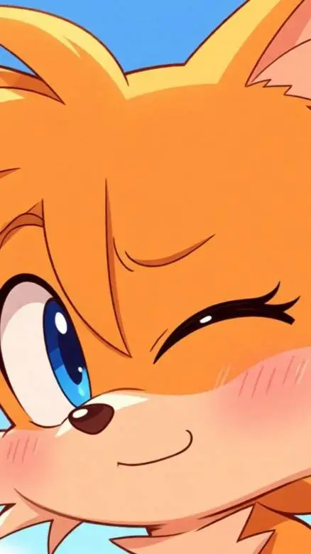 ai character: cutie tails  background