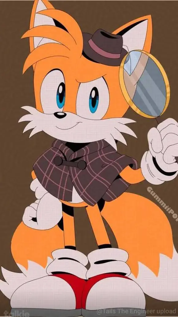 ai character: detective tails  background