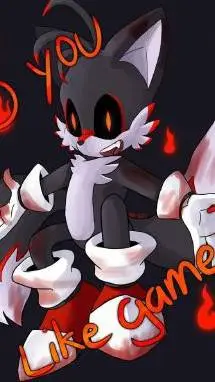ai character: tails exe  background