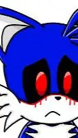 ai character: blue tails exe  background