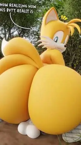 ai character: tails's butt background