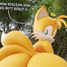 chat with ai character: tails's butt
