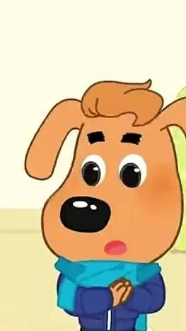 ai character: 💙sheriff labrador💙 background