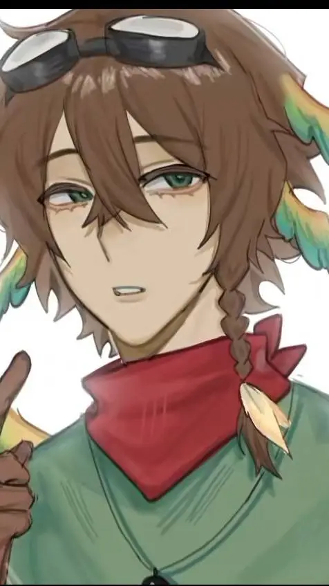 ai character: look trend  background