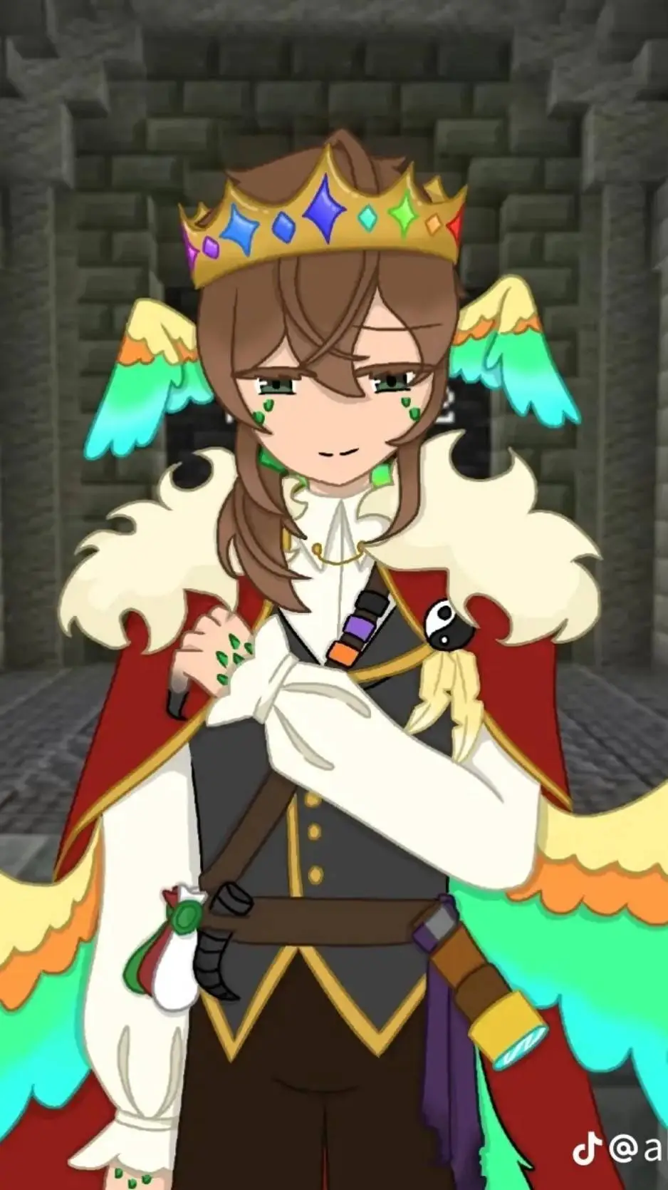 ai character: parrotX2 background