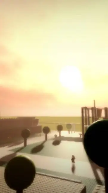 ai character: a nostalgia game background