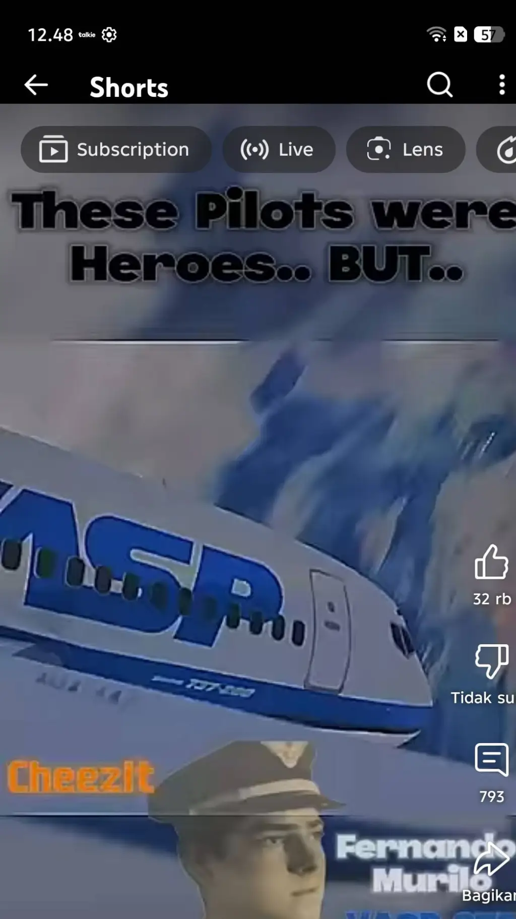 ai character: plane crush (2) background