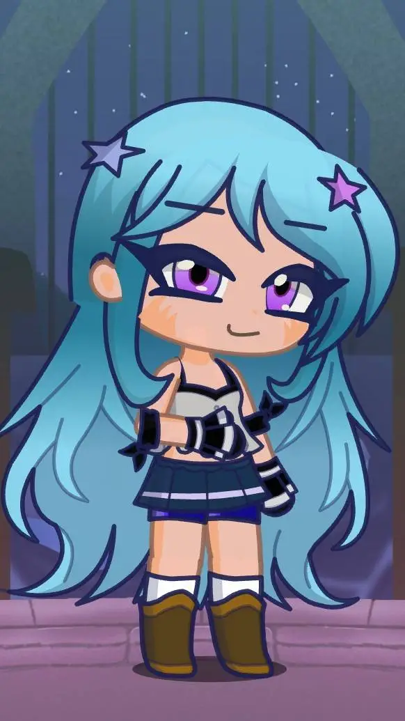 ai character: Elliot Blue background