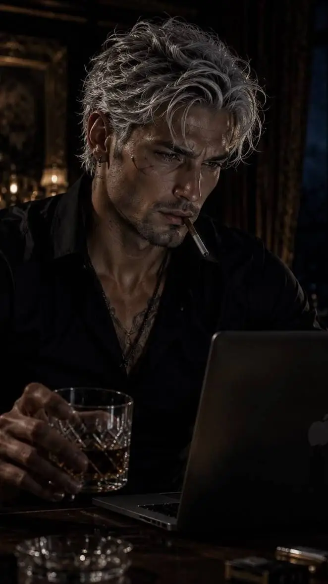 ai character: Gideon Sterling  background