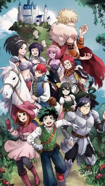ai character: class 1-A teleport background