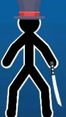 ai character: el es blanco background