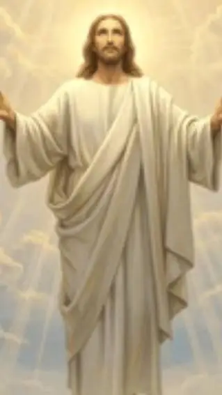ai character: Jesus background