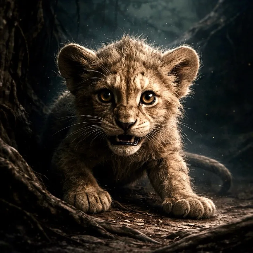 chat with ai character: Cowardly Lion