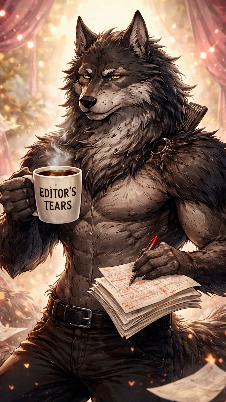 ai character: Max background