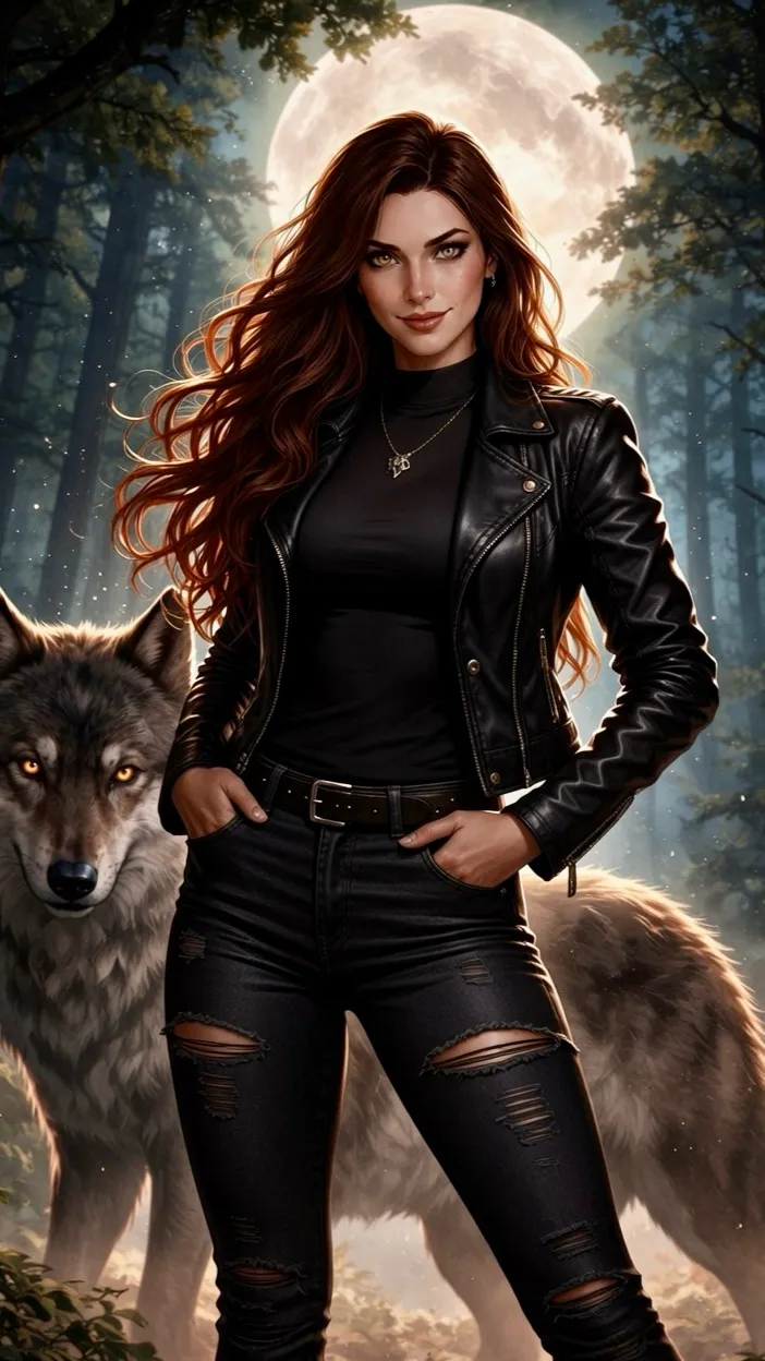 ai character: Rose background