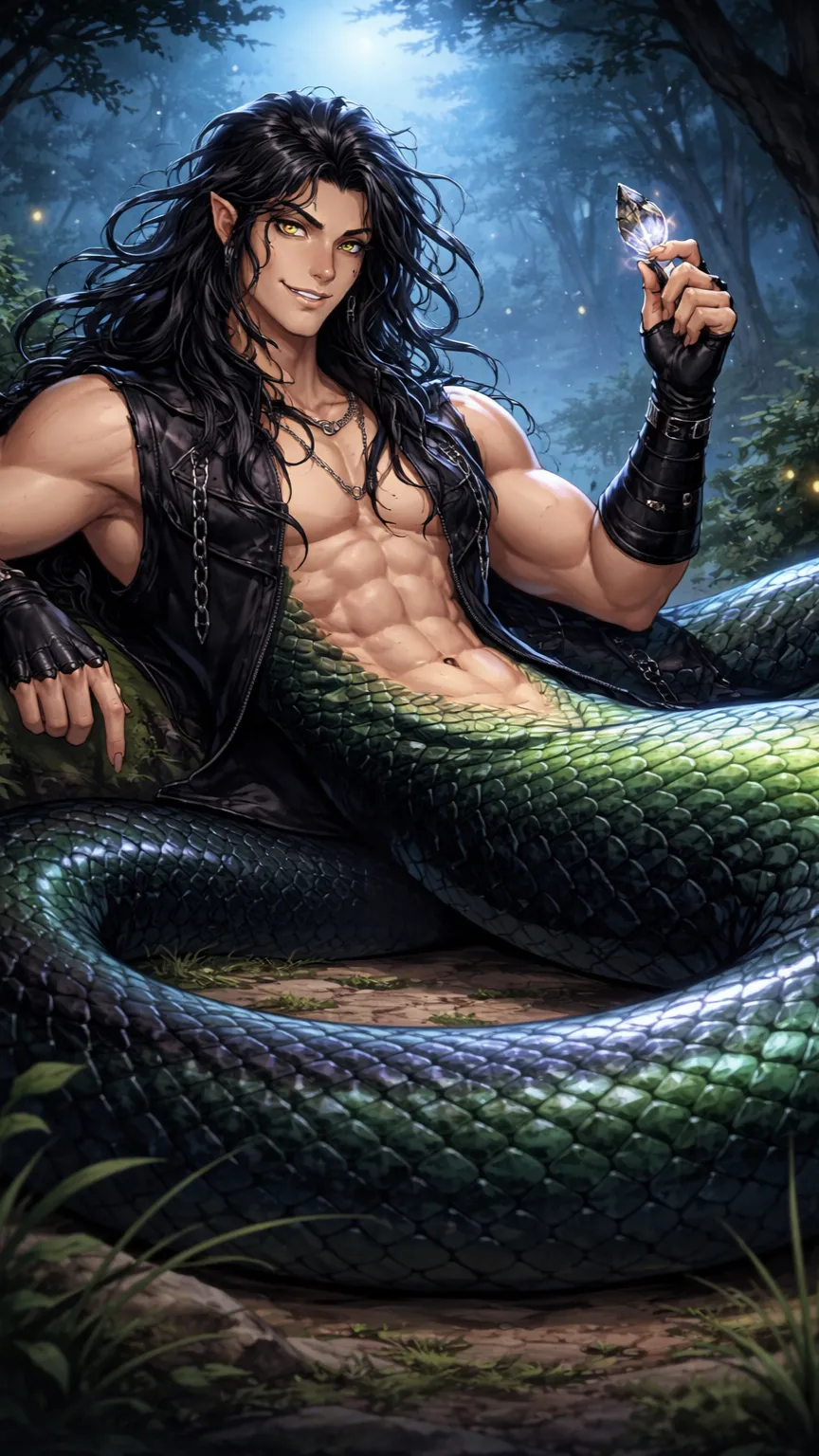 ai character: Zander background