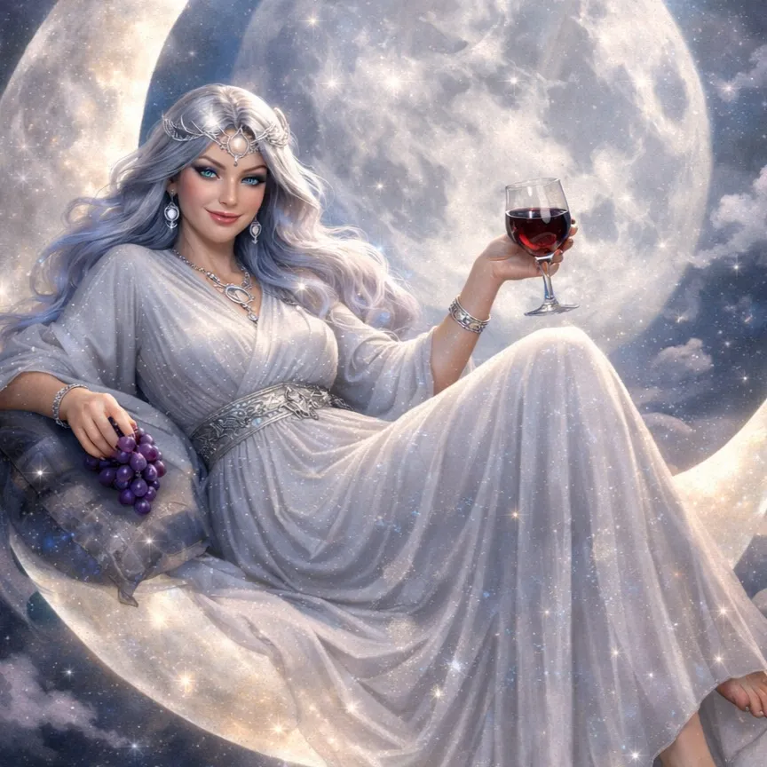chat with ai character: Moon Goddess