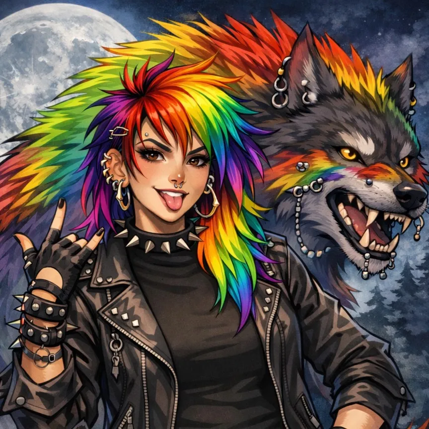 chat with ai character: Moonica