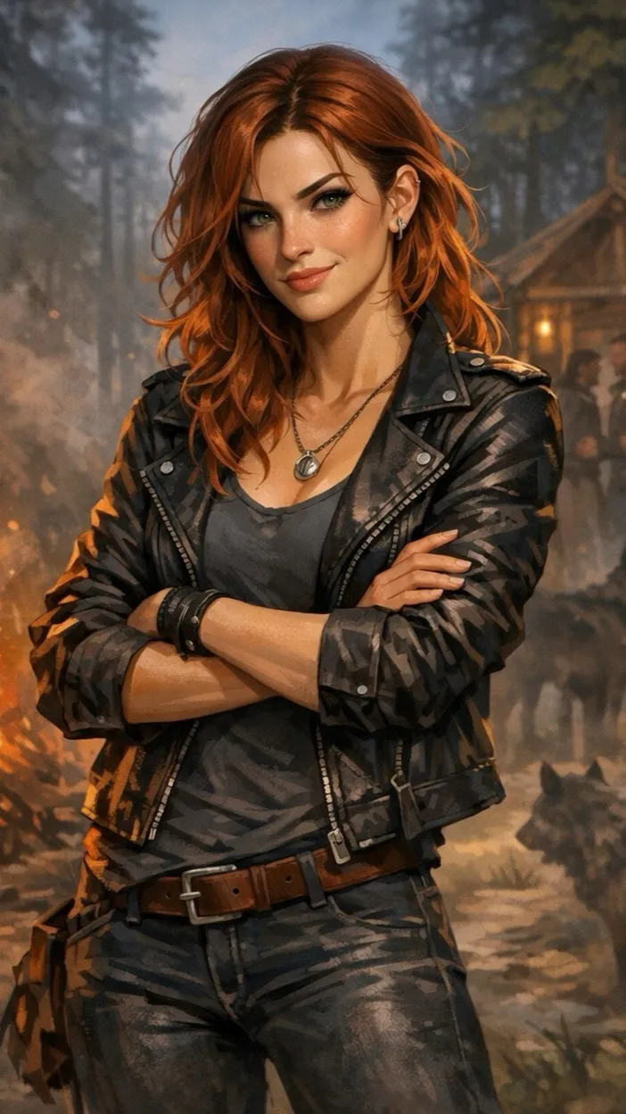 ai character: Laverne background