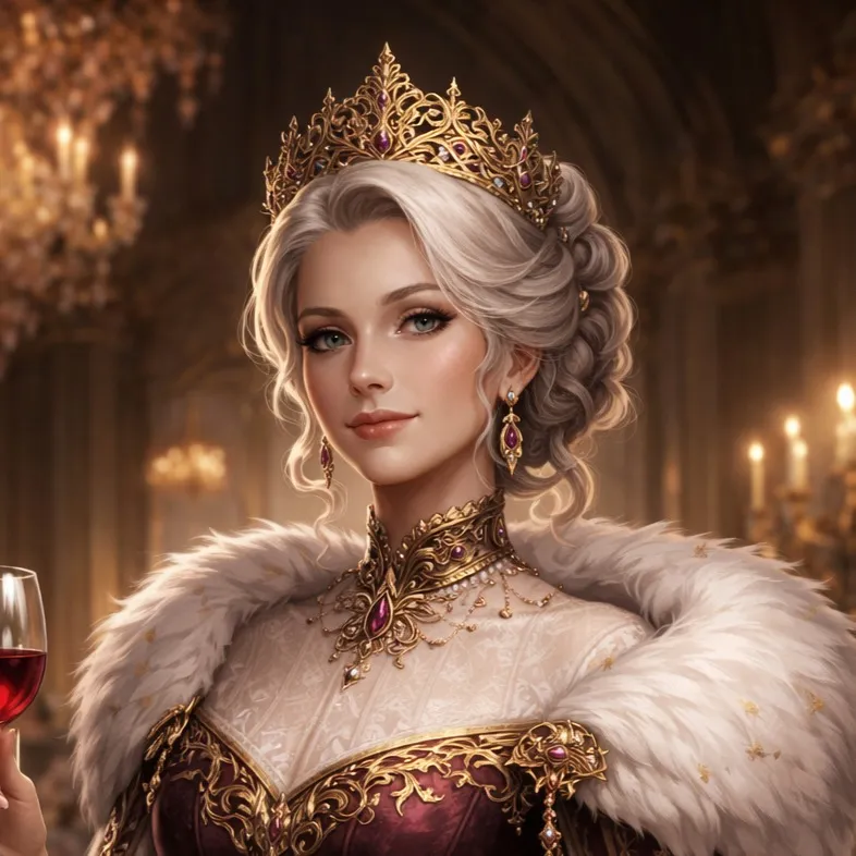 chat with ai character: Queen Sophia