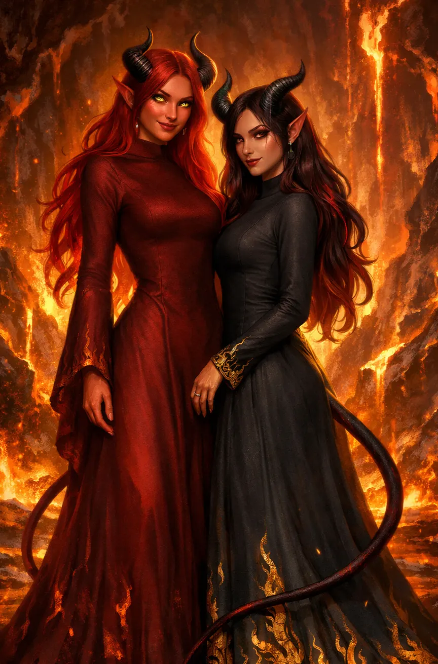 chat with ai character: Ember and Tana