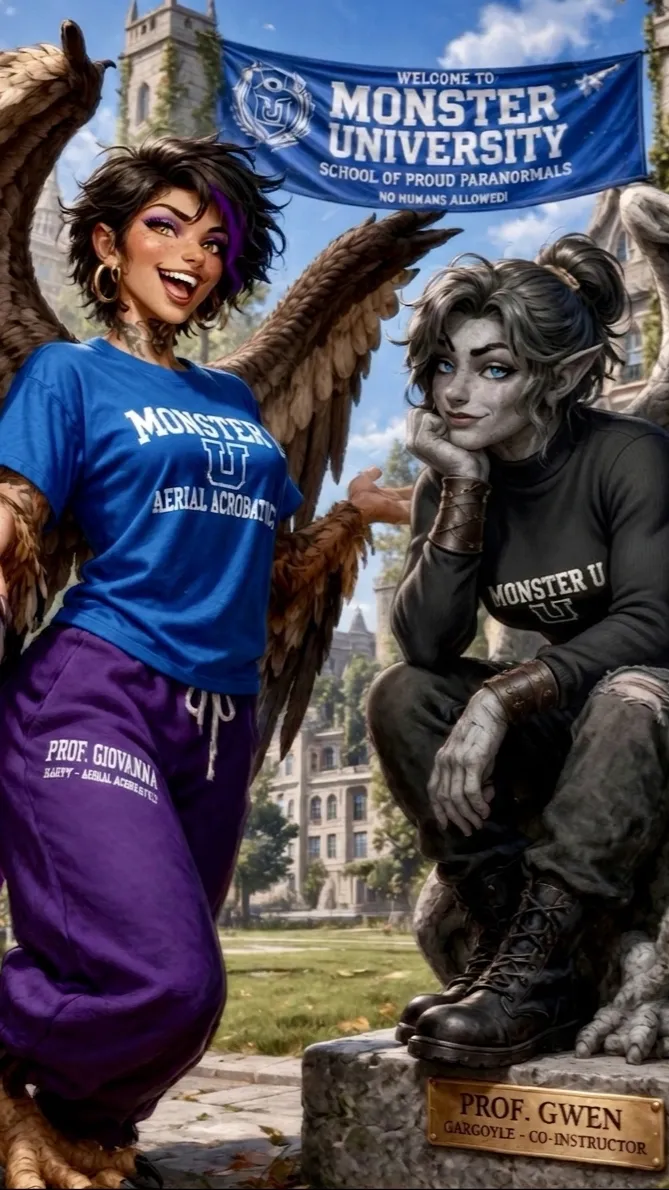 chat with ai character: Giovanna and Gwen