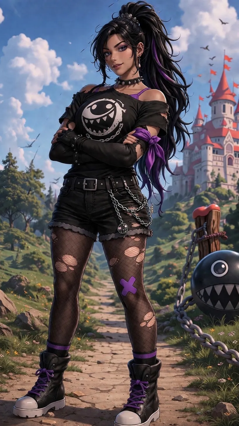 ai character: Chompy background