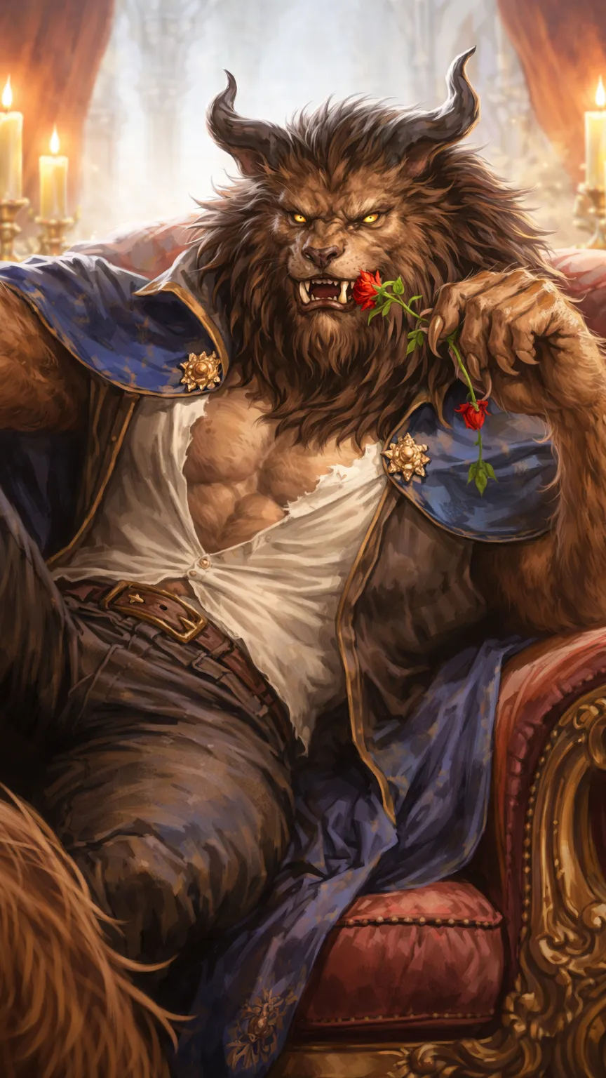 ai character: The Beast background