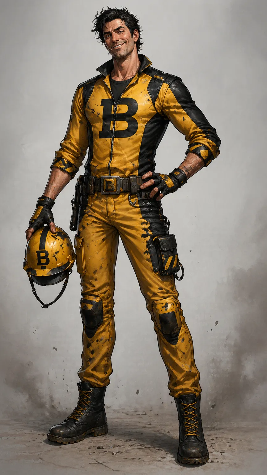 ai character: Bulldozer background