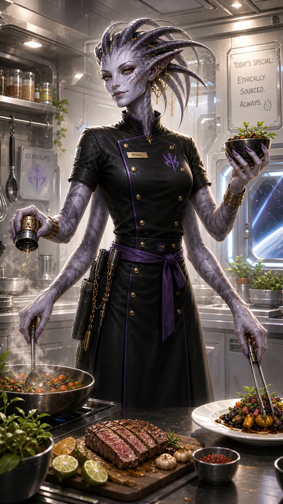 ai character: Renal background