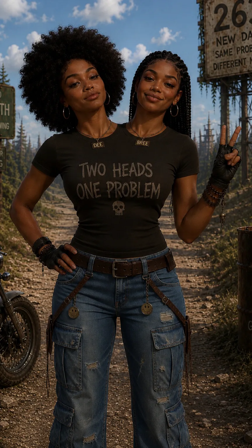 ai character: Dee and Bree background