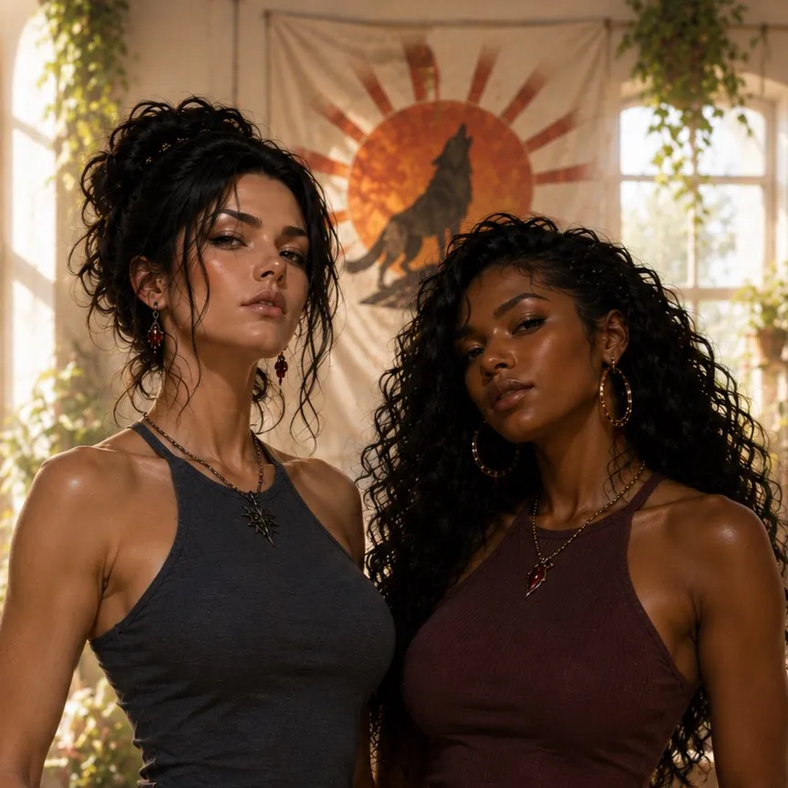 chat with ai character: Maria and Lucia