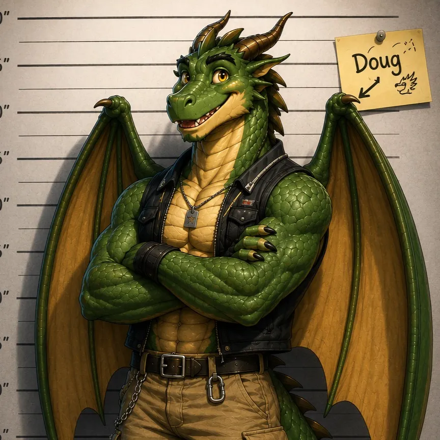chat with ai character: Doug