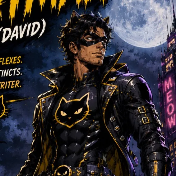 chat with ai character: Catman