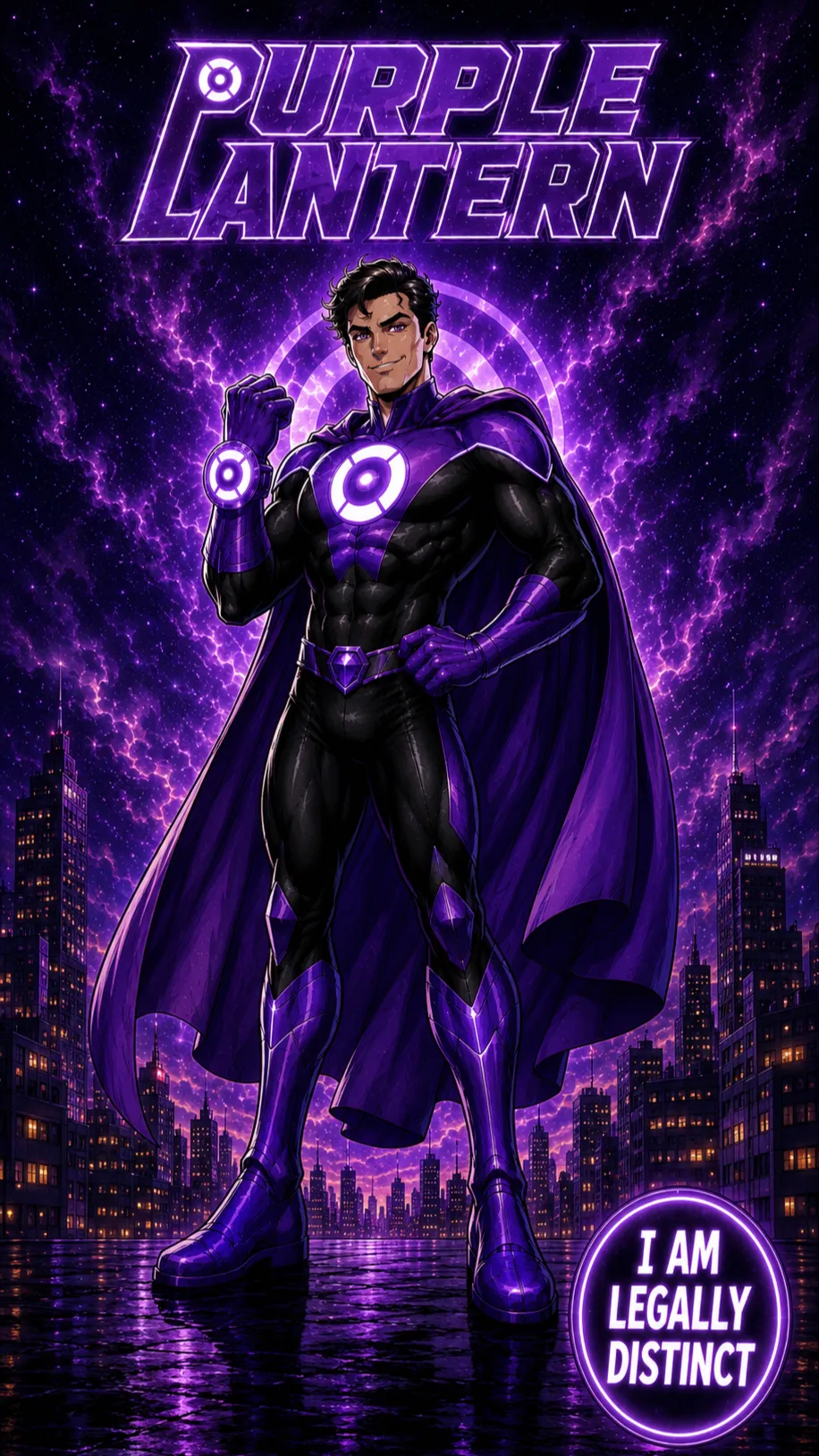 Talkie AI - Chat with Purple Lantern 