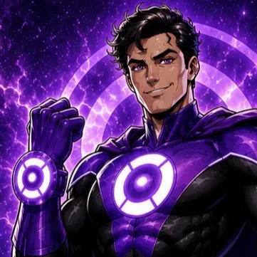 chat with ai character: Purple Lantern 