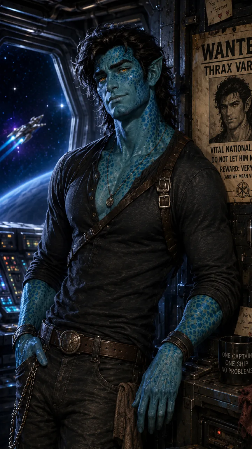 ai character: Thrax Varon background