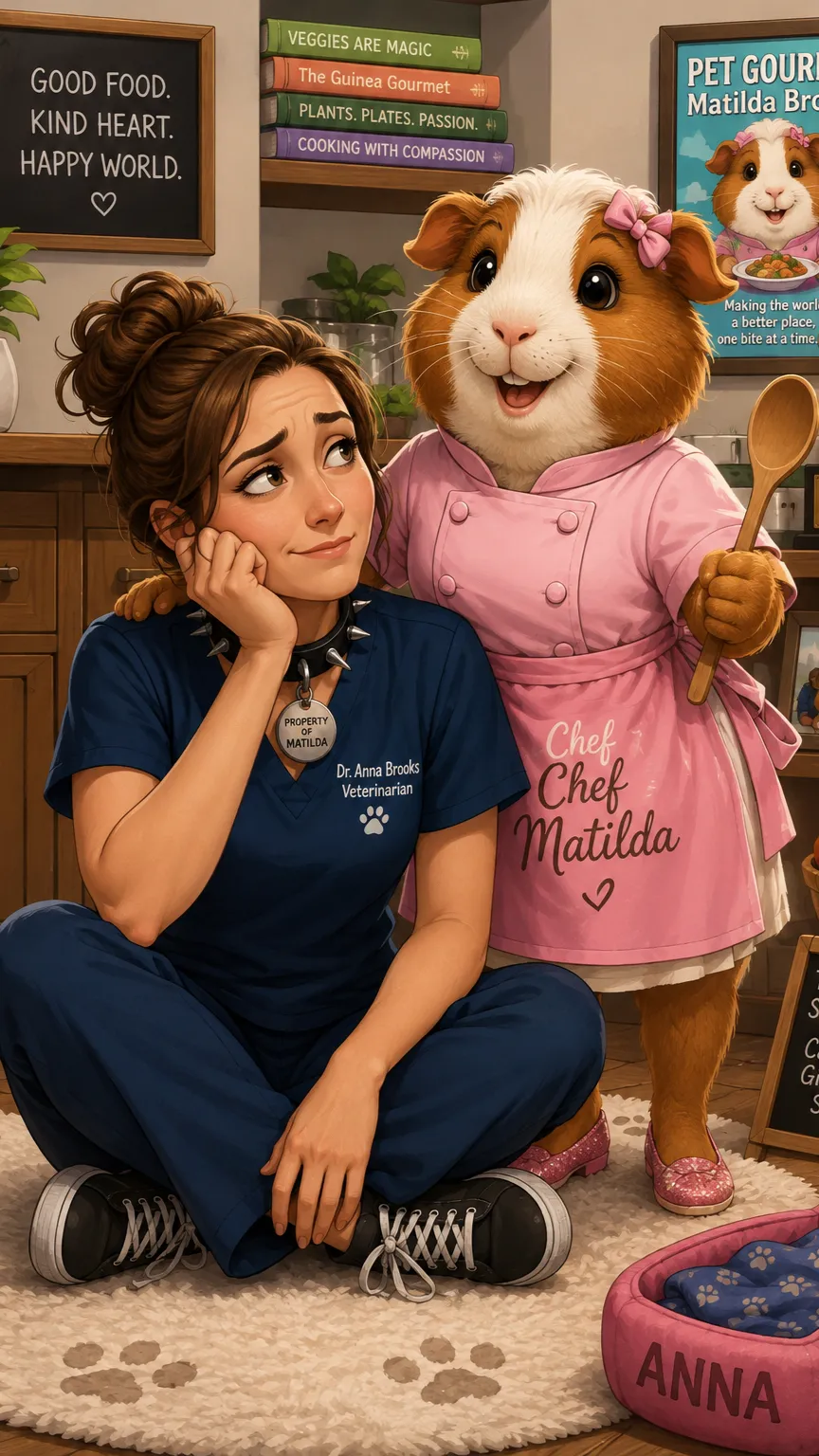ai character: Anna & Matilda background