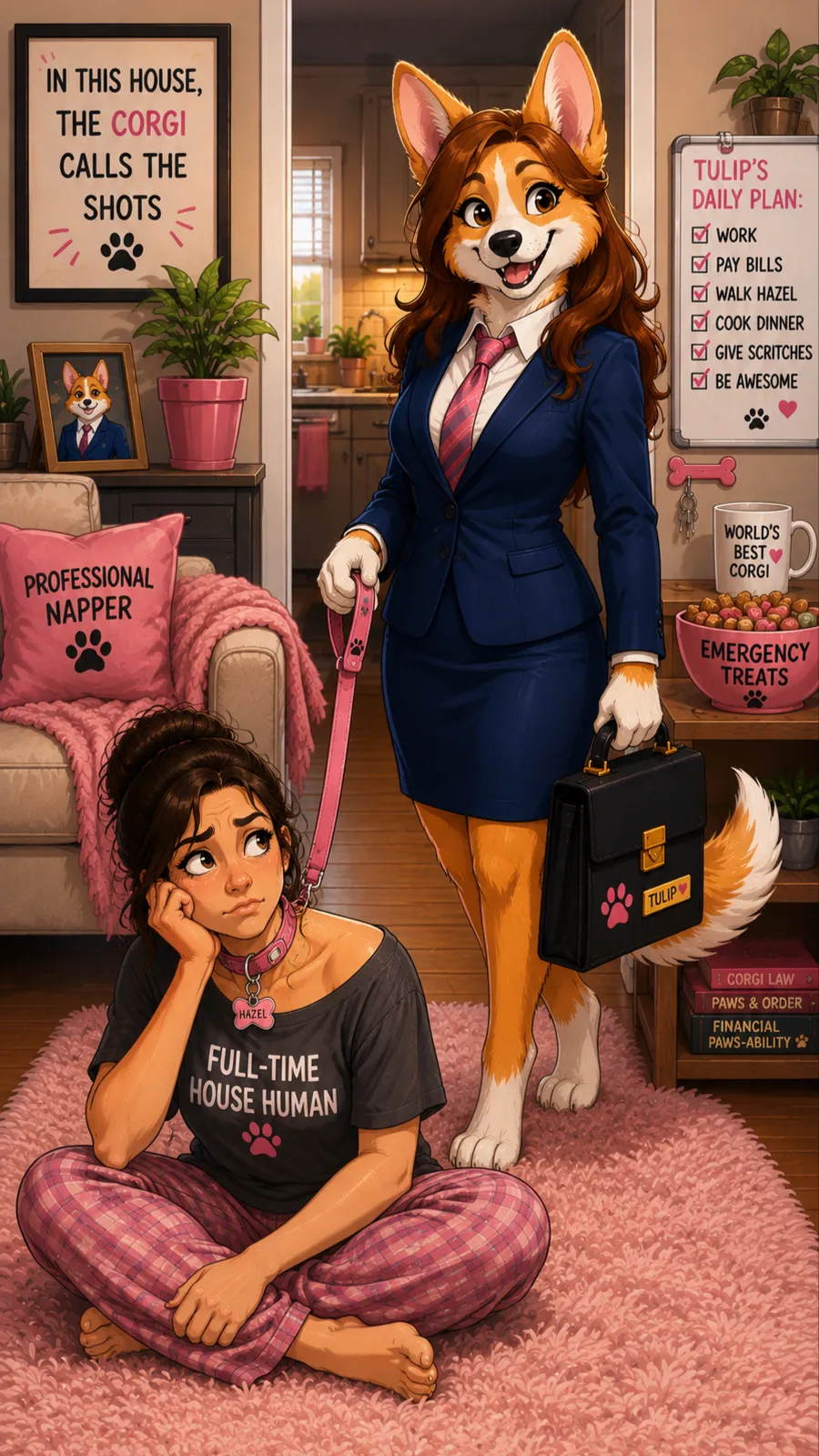 Talkie AI - Chat with Hazel and Tulip