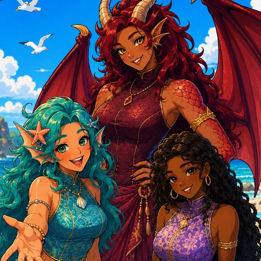 chat with ai character: Gem, Sora, Iris